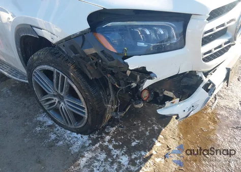 2021 Mercedes-Benz Gls 450 4Matic из США, поврежденный, VIN 4JGFF5KE1MA400403